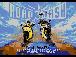 Заставка игры Road Rash 3
